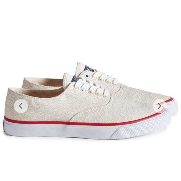 ✨NWT! Sperry Unisex Cloud CVO Wave Print Deck Sneaker, size 9. - Picture 1 of 9